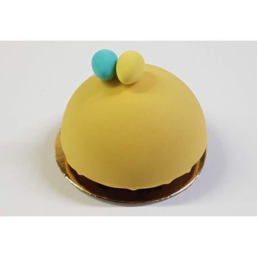 Half Sphere Mango Mousse